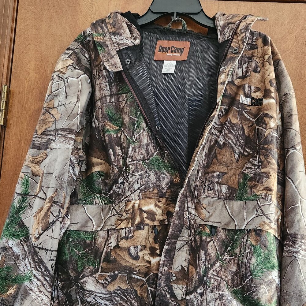 Camo hunting jacket